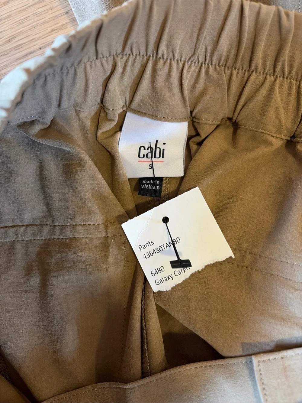 Cabi Galaxy Wide Leg Pants Cargo Jogger Gorpcore Streetwear Casual Outdoor S NWT